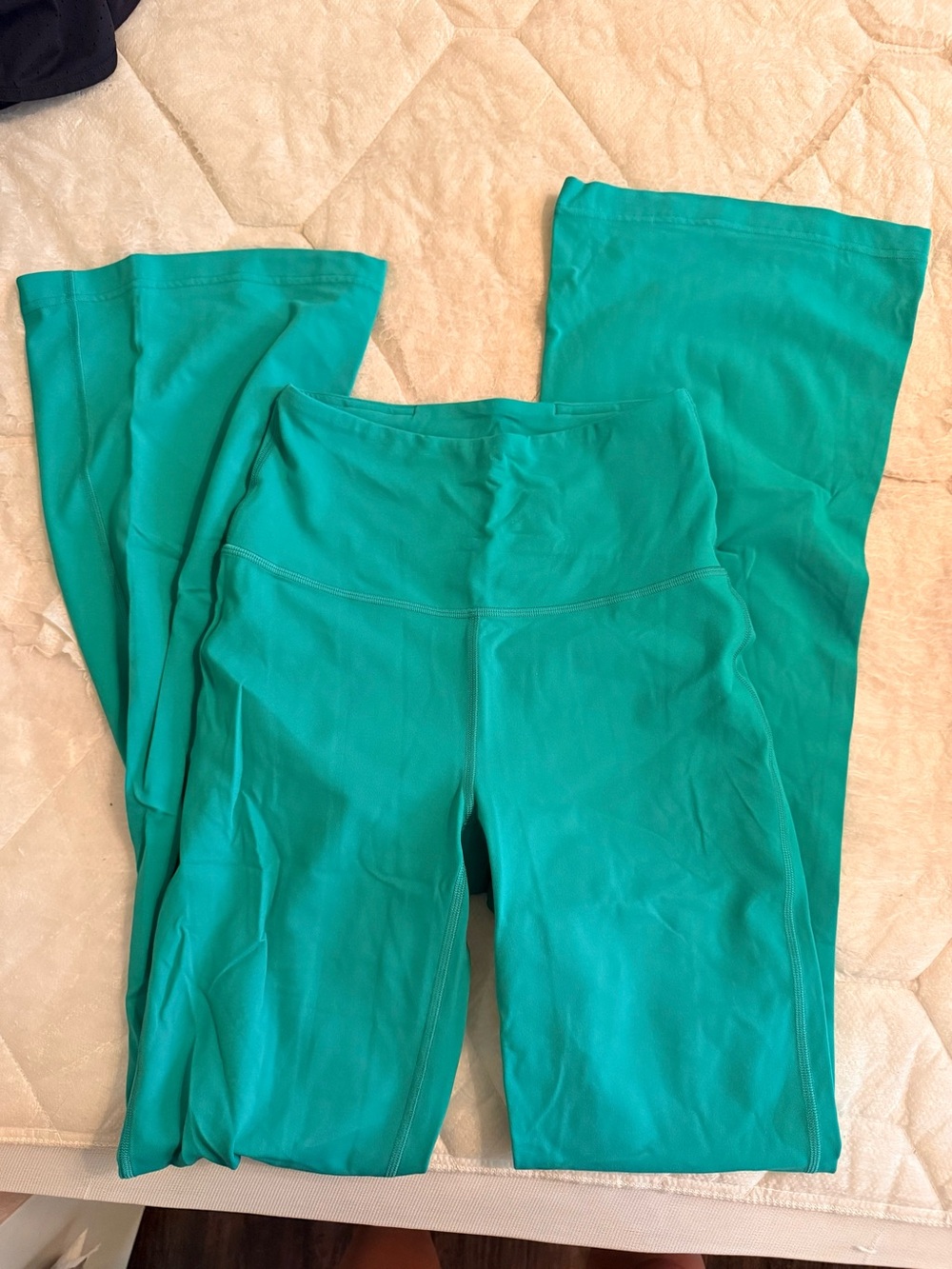 Lululemon High-Rise Teal Flare-Leg Pants